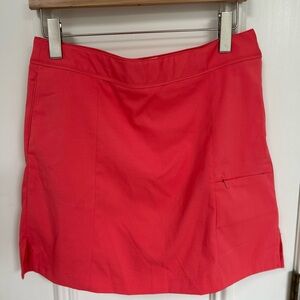 Greg Norman Collection Red Golf Skort